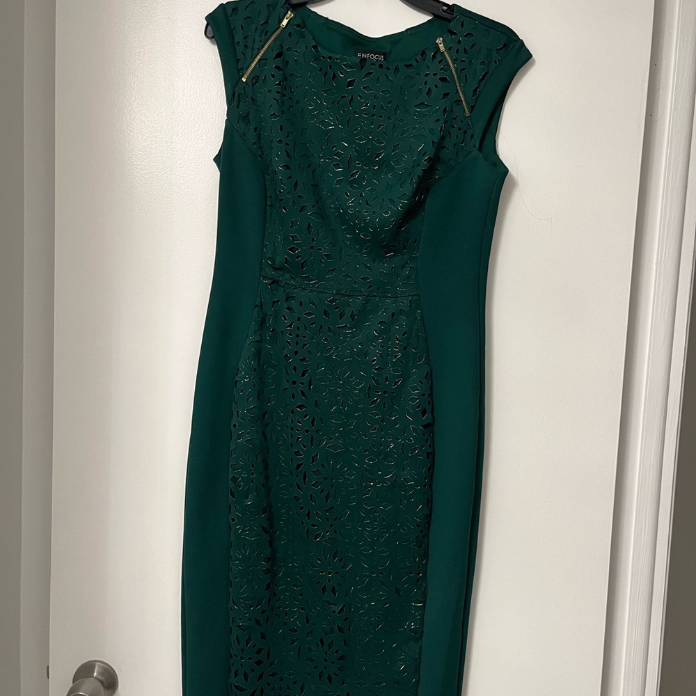 Enfocus Studio Teal Dress